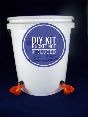 No Peck Chicken Drinker Cup Kit w/valve