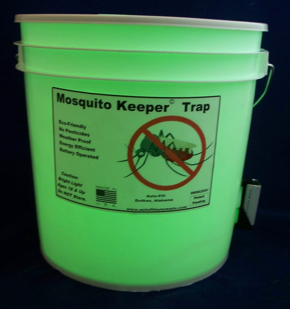Mosquito Keeper Trap System 2 gallon 9 Volt Portable by Auto-Fill©